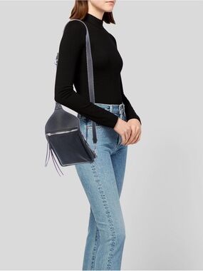 RAG & BONE Elliot Leather Crossbody Sling Bag